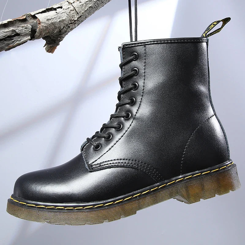 Bota Masculina de Inverno em Couro Legítimo - Blast