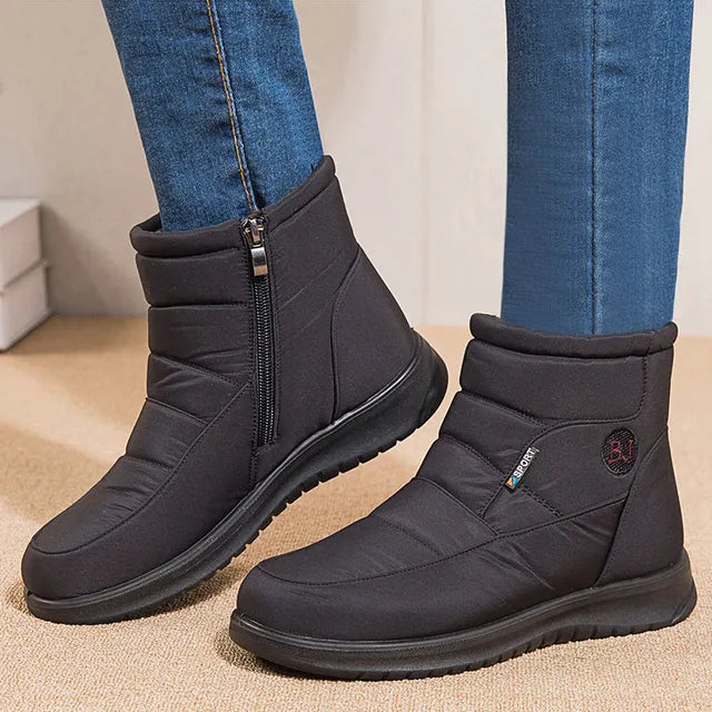 Bota Feminina de Inverno em Couro Legítimo - Yupi