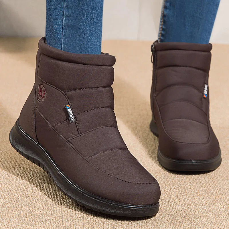 Bota Feminina de Inverno em Couro Legítimo - Yupi