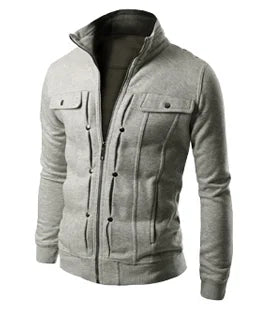 Jaqueta Masculina de Inverno em Couro Legítimo - Lupper