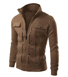 Jaqueta Masculina de Inverno em Couro Legítimo - Lupper