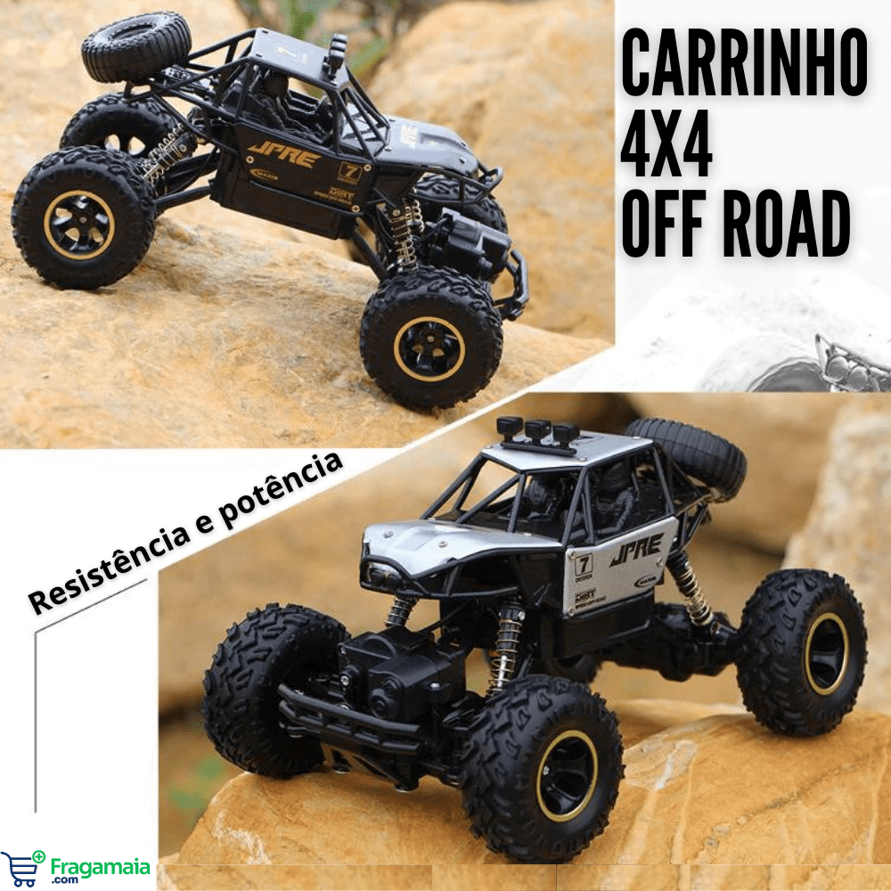 Carrinho Controle Remoto 4x4 Acrobacias Radical